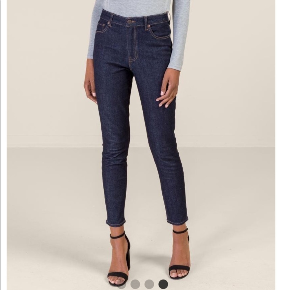 HARPER HERITAGE HIGH RISE SKINNY JEANS SZ 28
